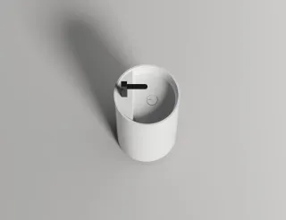 Напольная раковина Salini Armonia Top 01 S-Sense 130114G 45см белый глянцевый